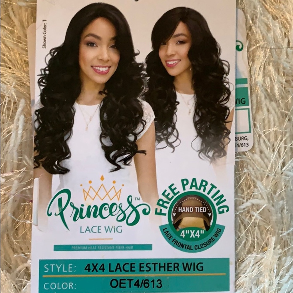 NWT Janet Collection Esther 4x4 Free Part Lace Wig
